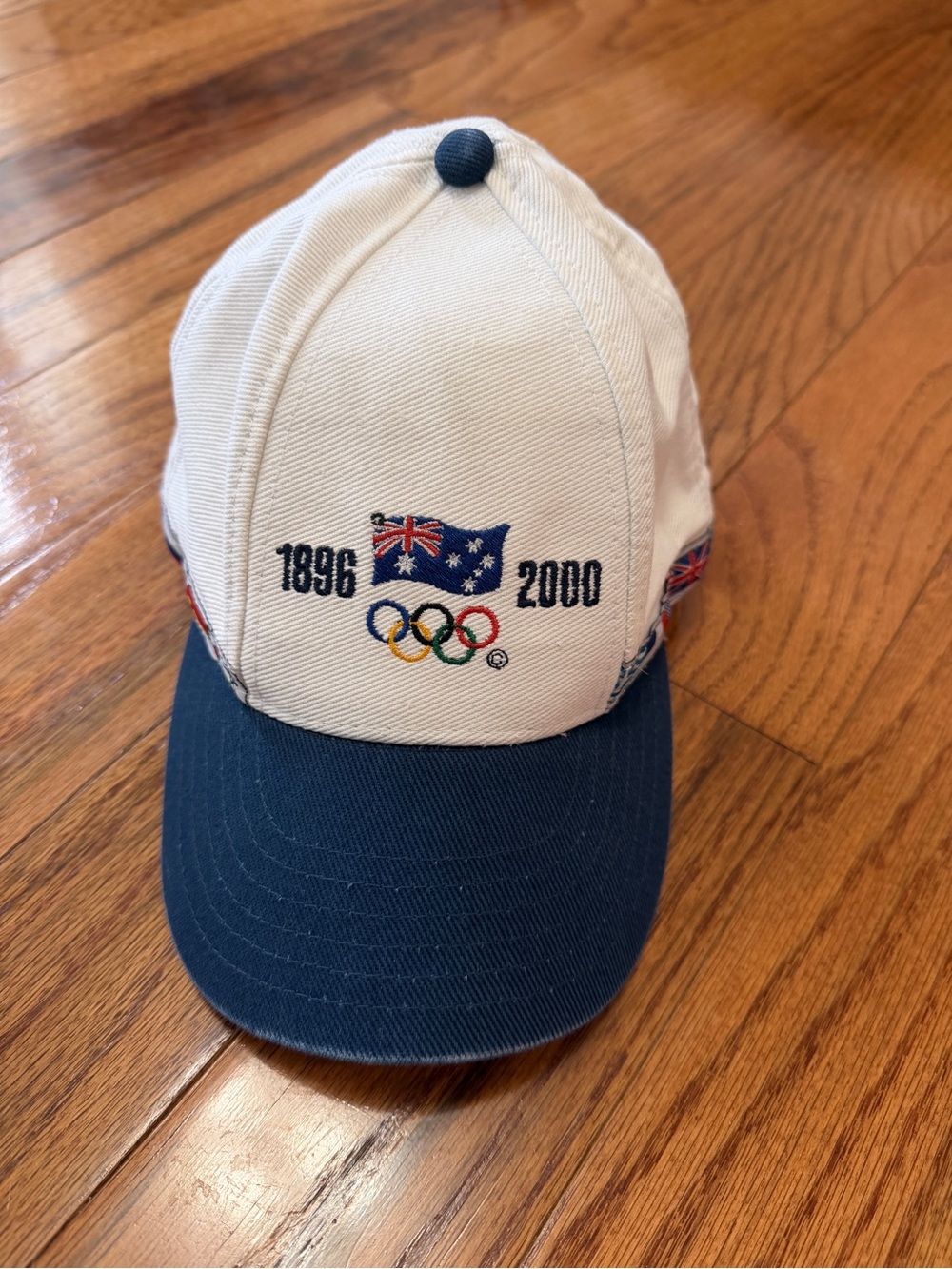 Vintage Sydney 2000 Olympics Hat ISC Australia Flag 104 Years Embroidered Cap